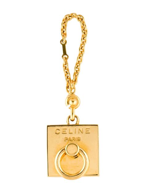 celine key chain|celine keychains.